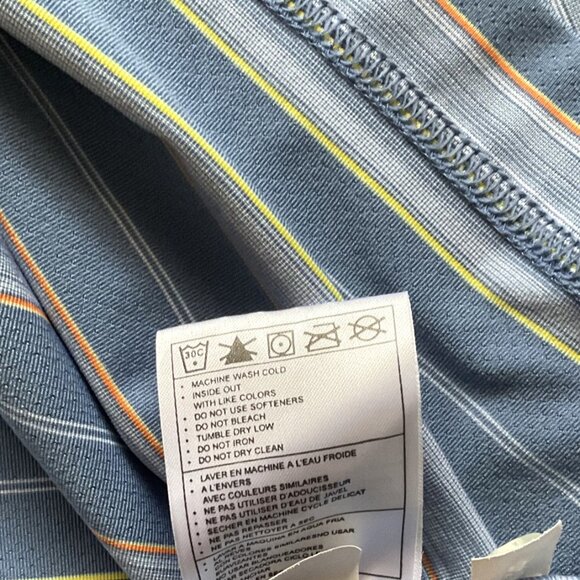 NIKE GOLF DRI-FIT MEN’S STIRPED POLO SHIRT - Picture 11 of 11